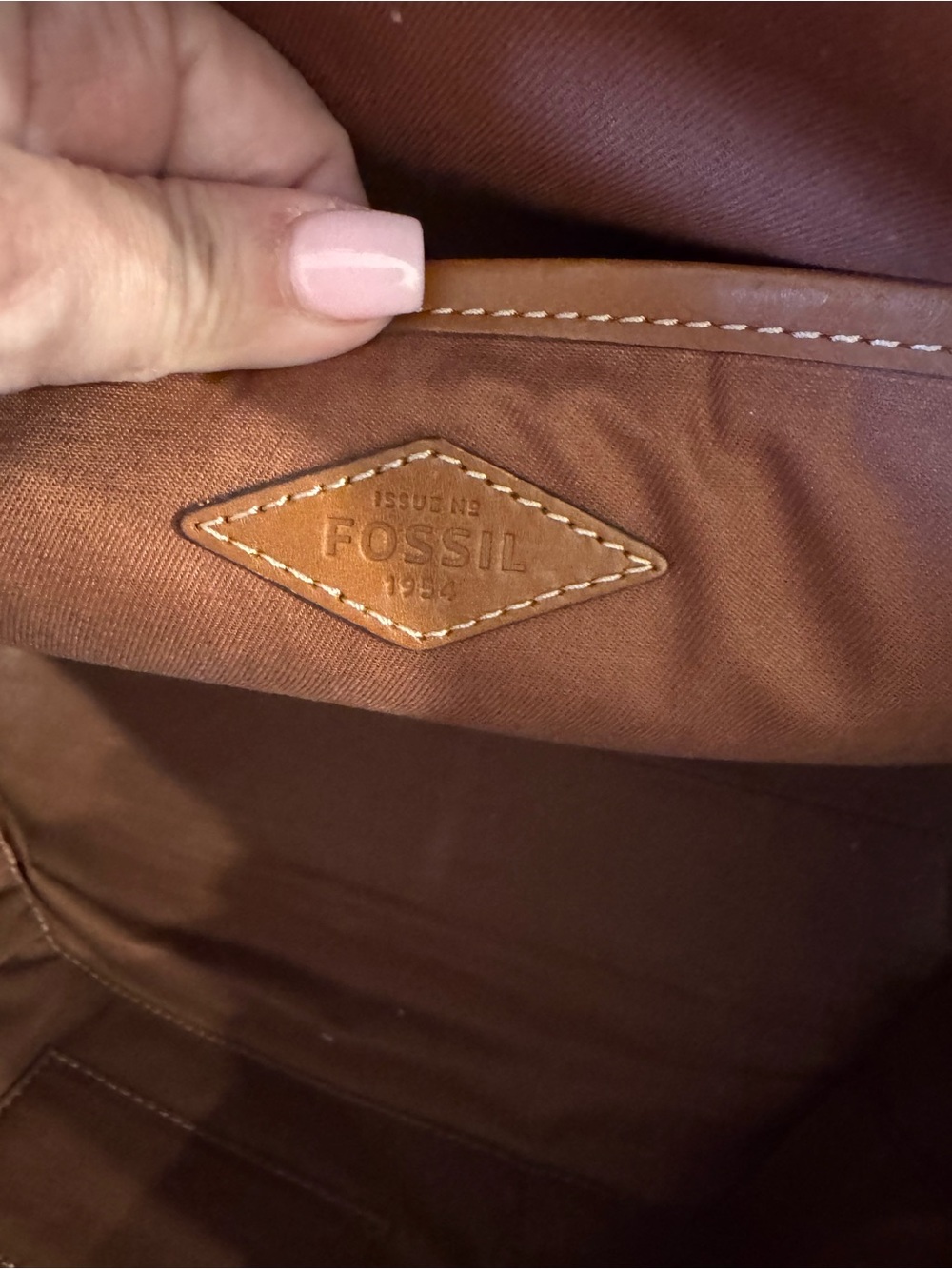Fossil Rachel Leather Tote - Picture 5 of 8